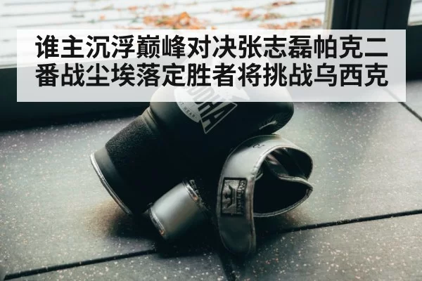 boxing gloves